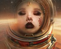 Illustration: Teenage Mars inhabitant in space helmet