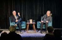 Gary Marcus and Ted Chiang at Town Hall Seattle for AI forum