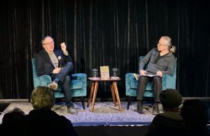 Gary Marcus and Ted Chiang at Town Hall Seattle for AI forum